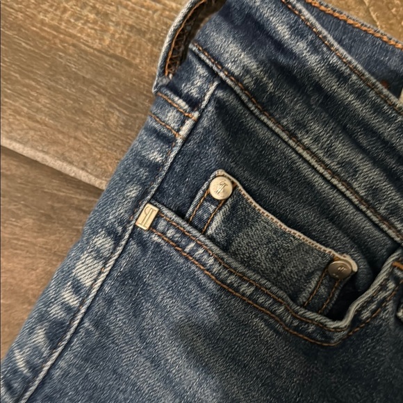 Anthropologie Pilcro and the Letterpress Blue Straight Leg Jeans - Picture 5 of 11